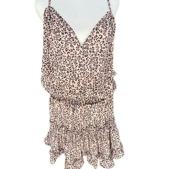 CBR Leopard Print Dress with Adjustible Straps - Picture 1 of 6